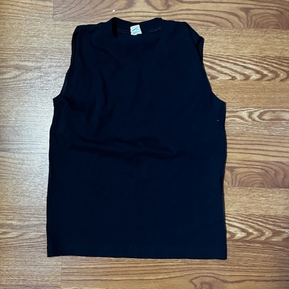 Navy Blue Tank Top Youth Medium